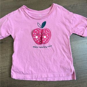 Dip Pink Polka Dot Apple Tee